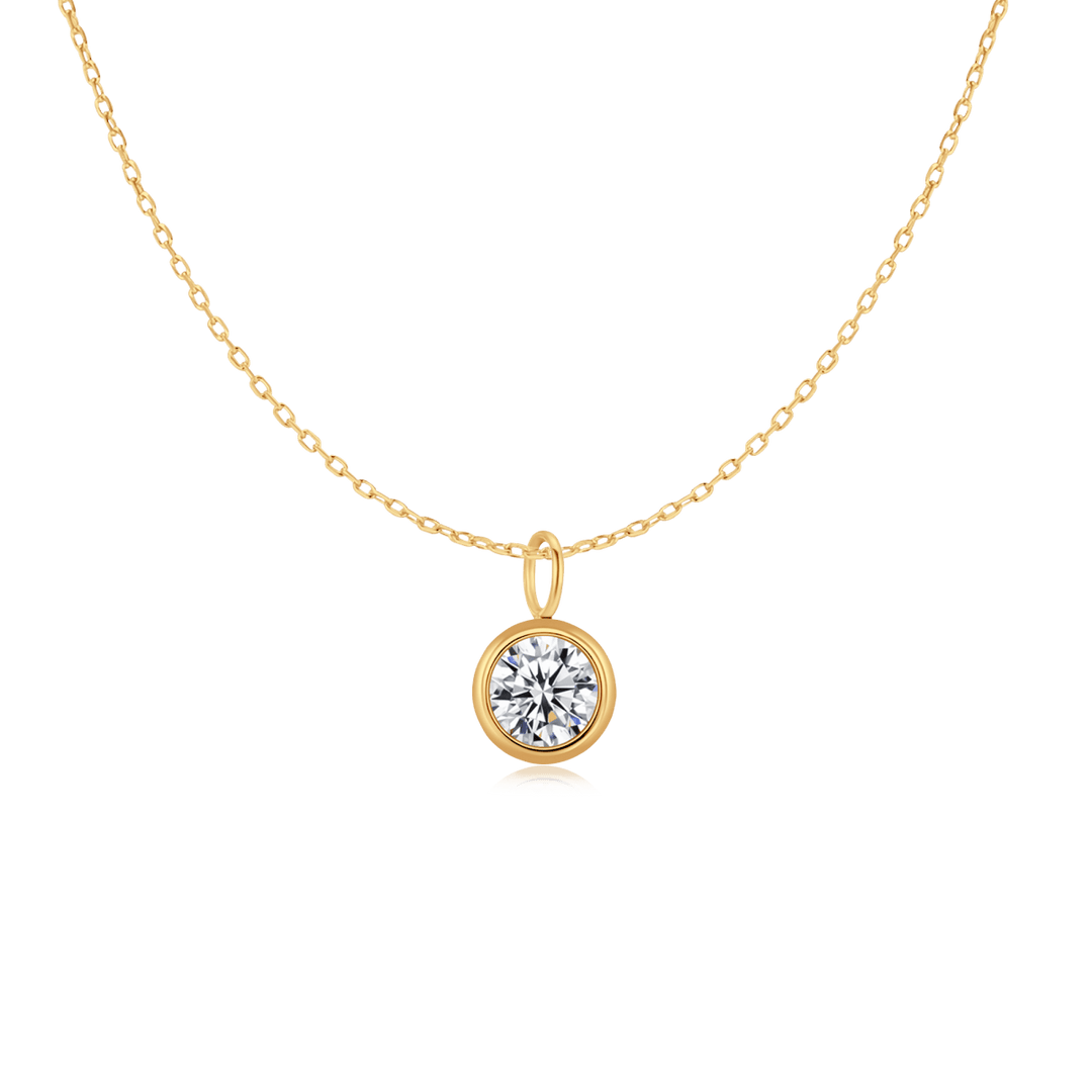 Collar Círculo de Circonita