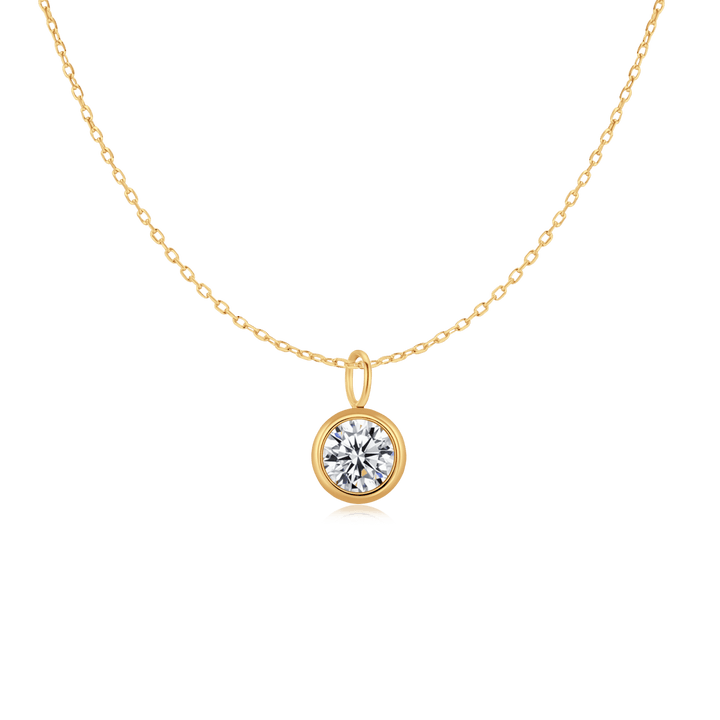 Collar Círculo de Circonita