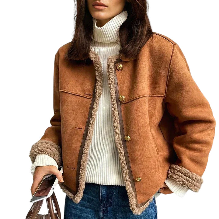 Aurelia™ – Shearling-takki pehmeällä vuorilla