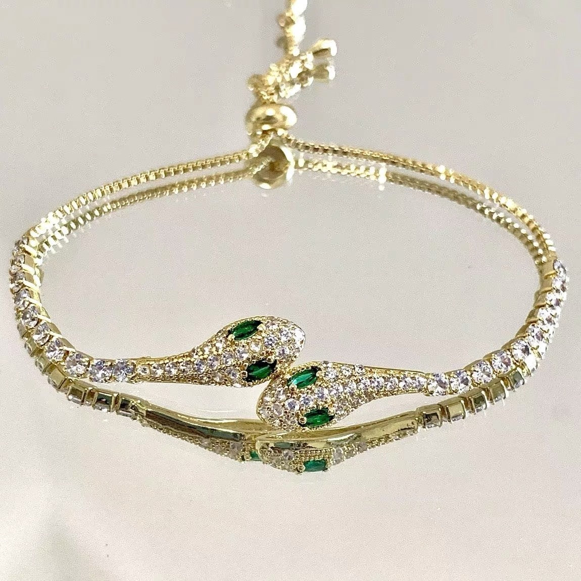 Rhinestone Bracelet Design Sense Simple Graceful White All-matching Vintage Bracelet