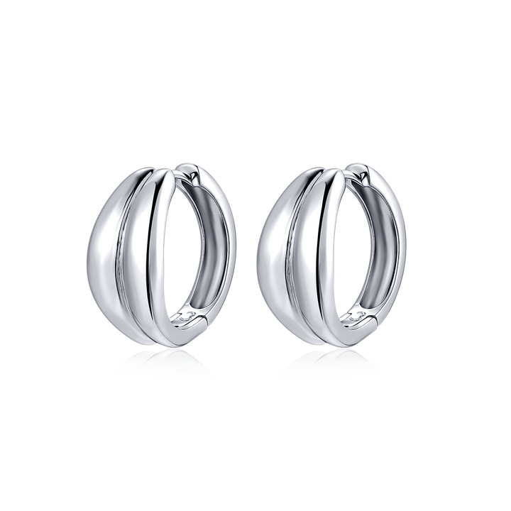 Pendientes Aros Dupla