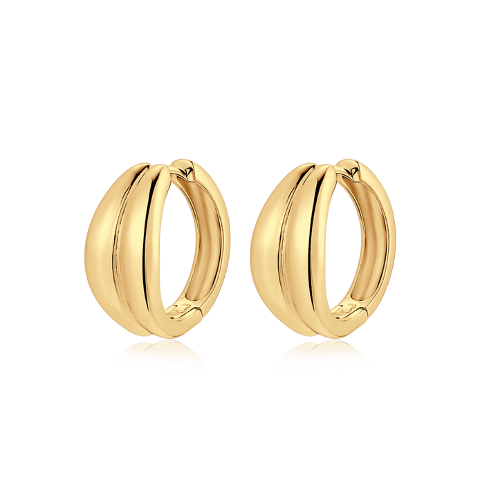 Pendientes Aros Dupla