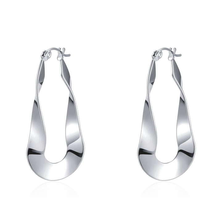 Pendientes Aros Estilizados