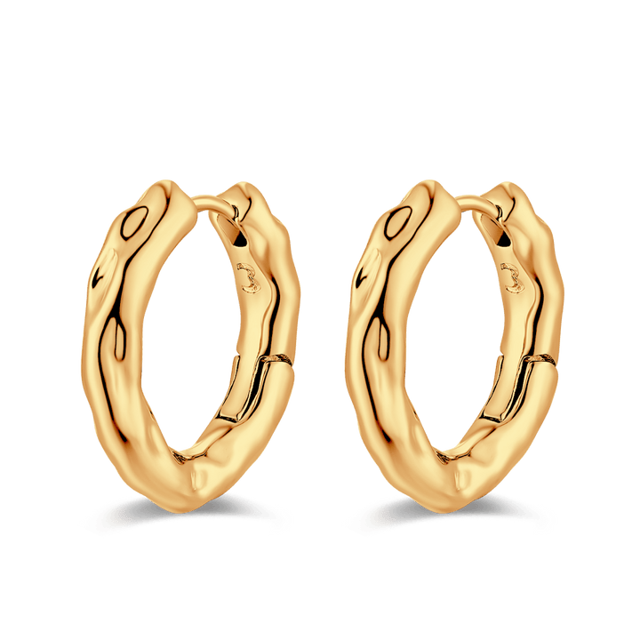Pendientes de Aro Ondulado