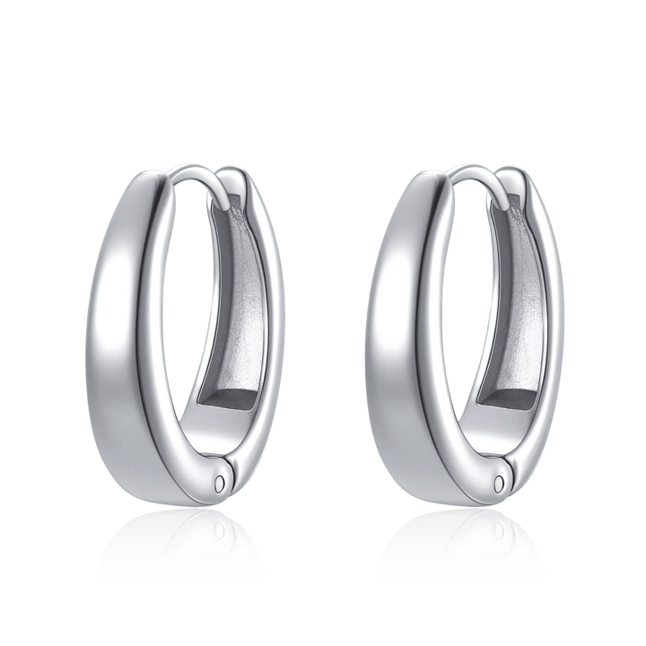 Pendientes Aros Ovalados