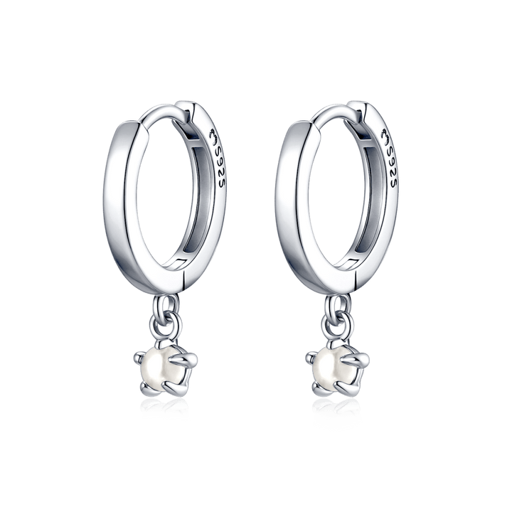 Pendientes Aros Perla