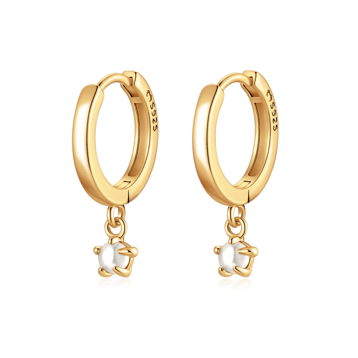 Pendientes Aros Perla