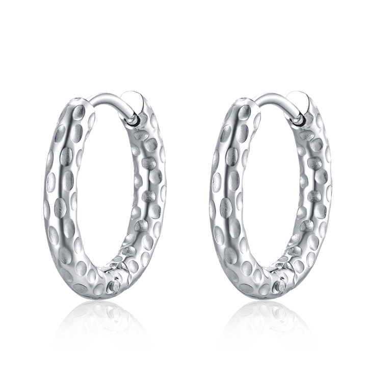 Pendientes Aros Punteados