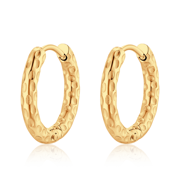 Pendientes Aros Punteados