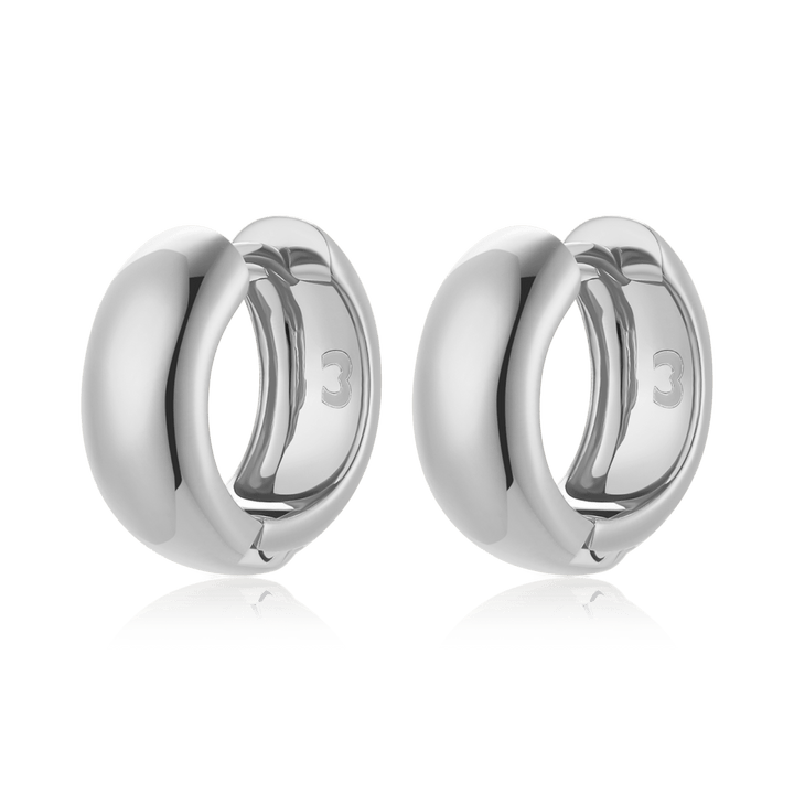Pendientes de Aro Redondeado