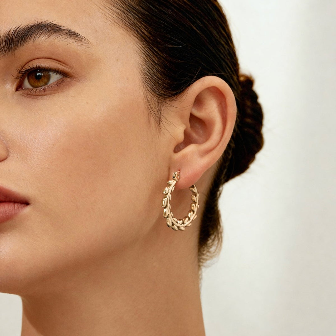 Pendientes Aros Rosca