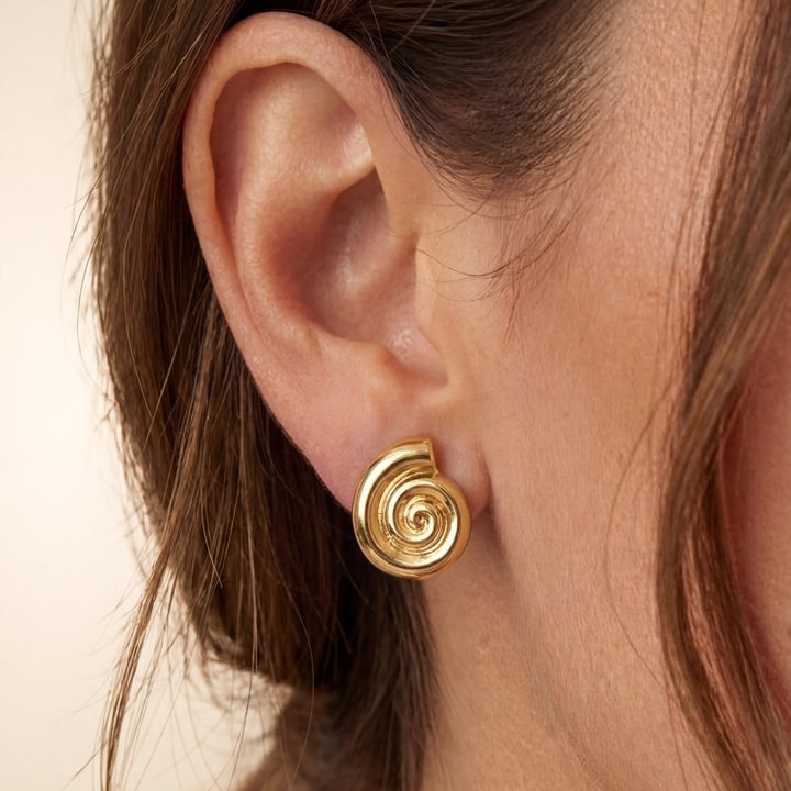 Pendientes Caracol