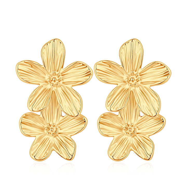 Pendientes Cinco Pétalos