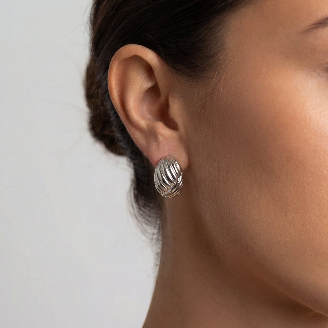 Pendientes Concha Abanico