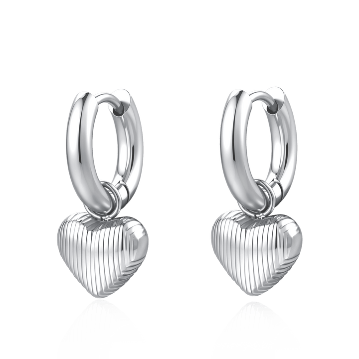 Pendientes Corazón Volumétrico