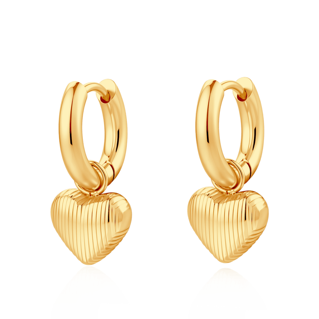 Pendientes Corazón Volumétrico