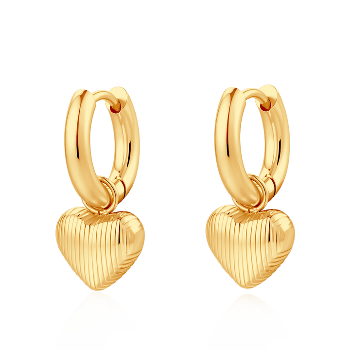 Pendientes Corazón Volumétrico