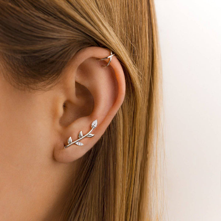 Pendientes Ear Cuff - U