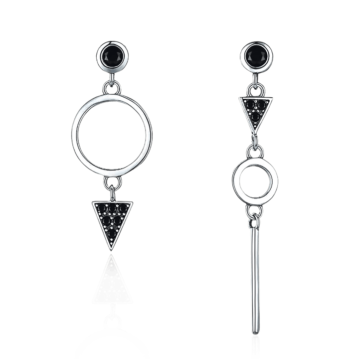 Pendientes Espinela Negra