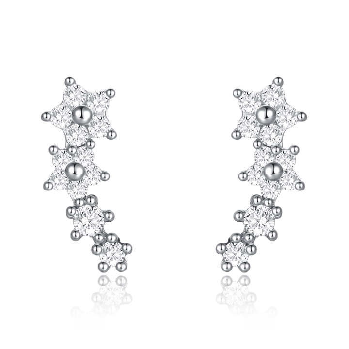 Pendientes Flores Blancas
