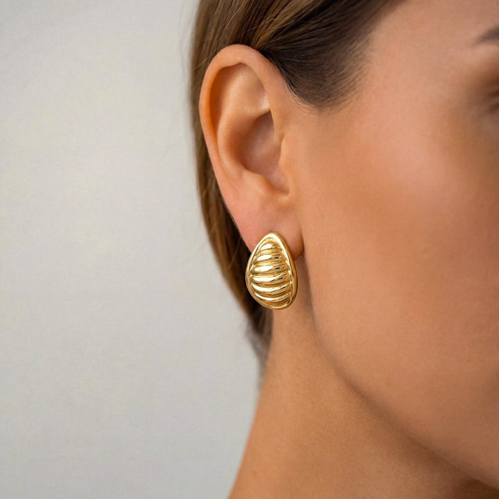 Pendientes Gota Óvalo
