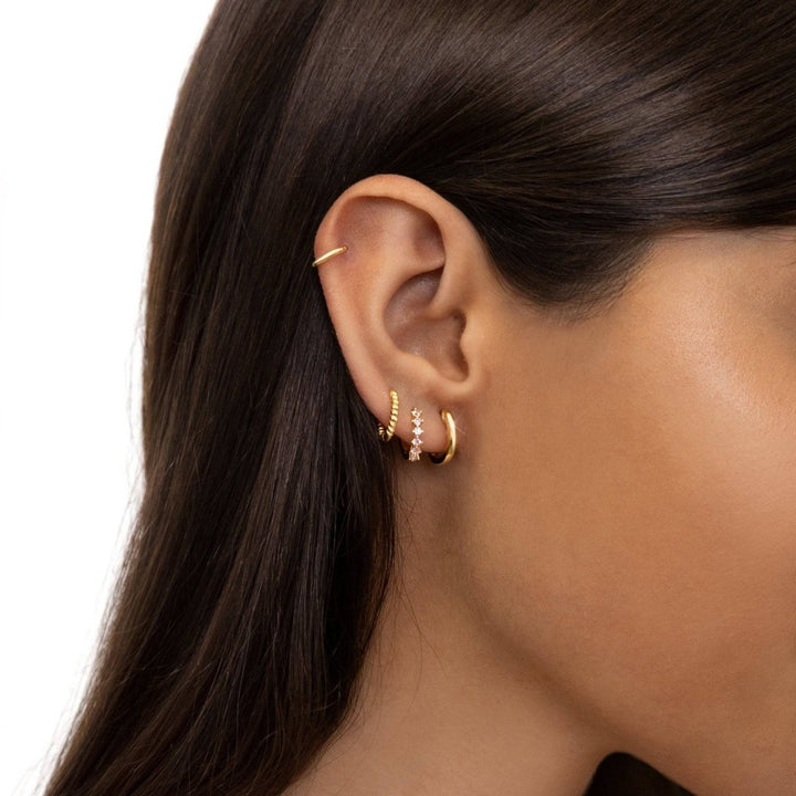 Pendientes Rosa Esverdeado