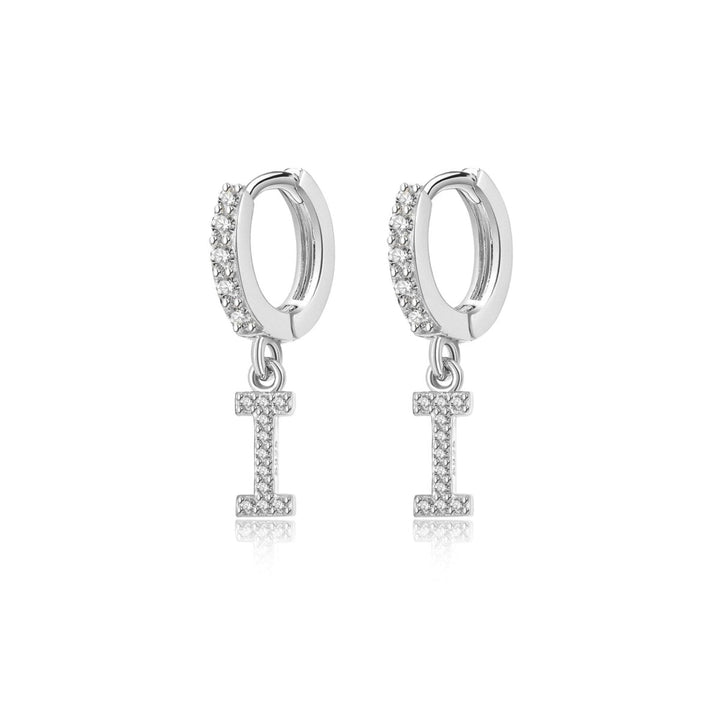 Pendientes de aros iniciales