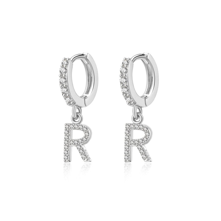 Pendientes de aros iniciales