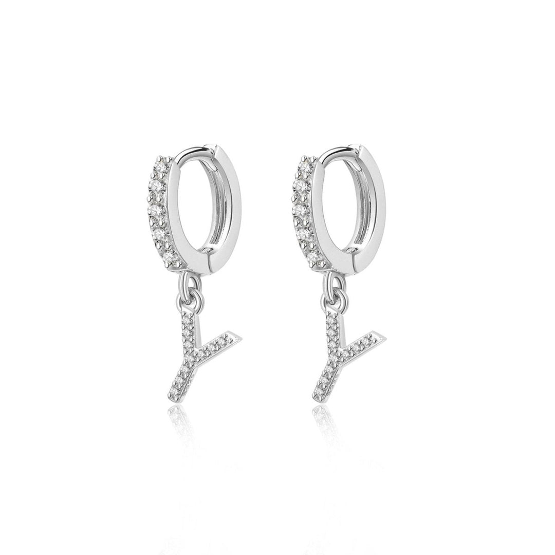 Pendientes de aros iniciales