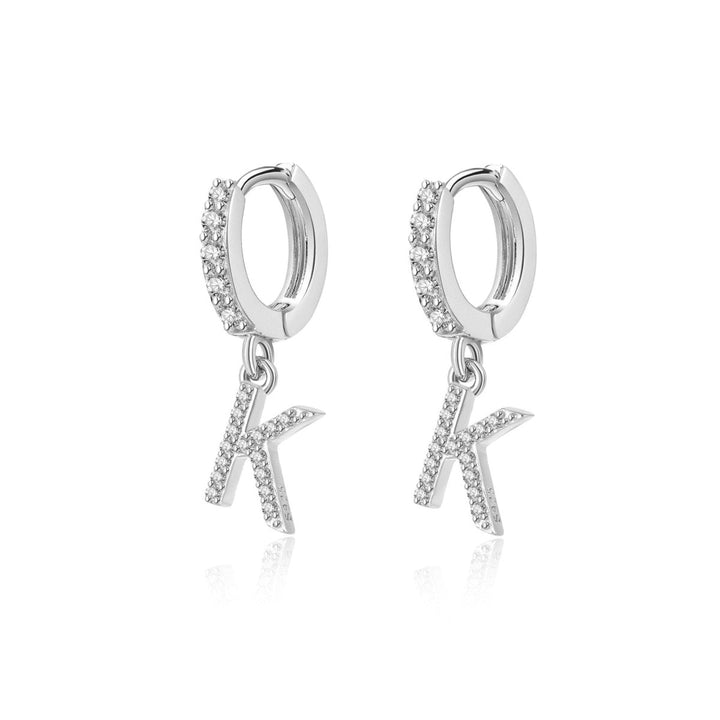 Pendientes de aros iniciales