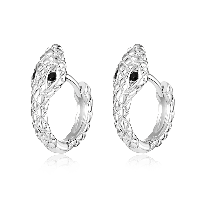 Pendientes de serpiente pequeña