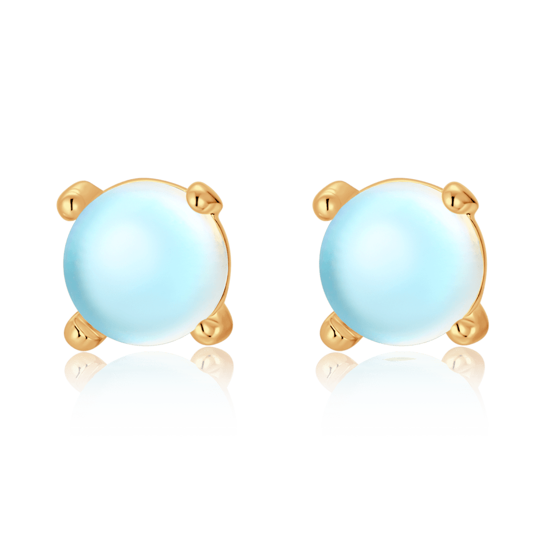 Pendientes Orbes Azules