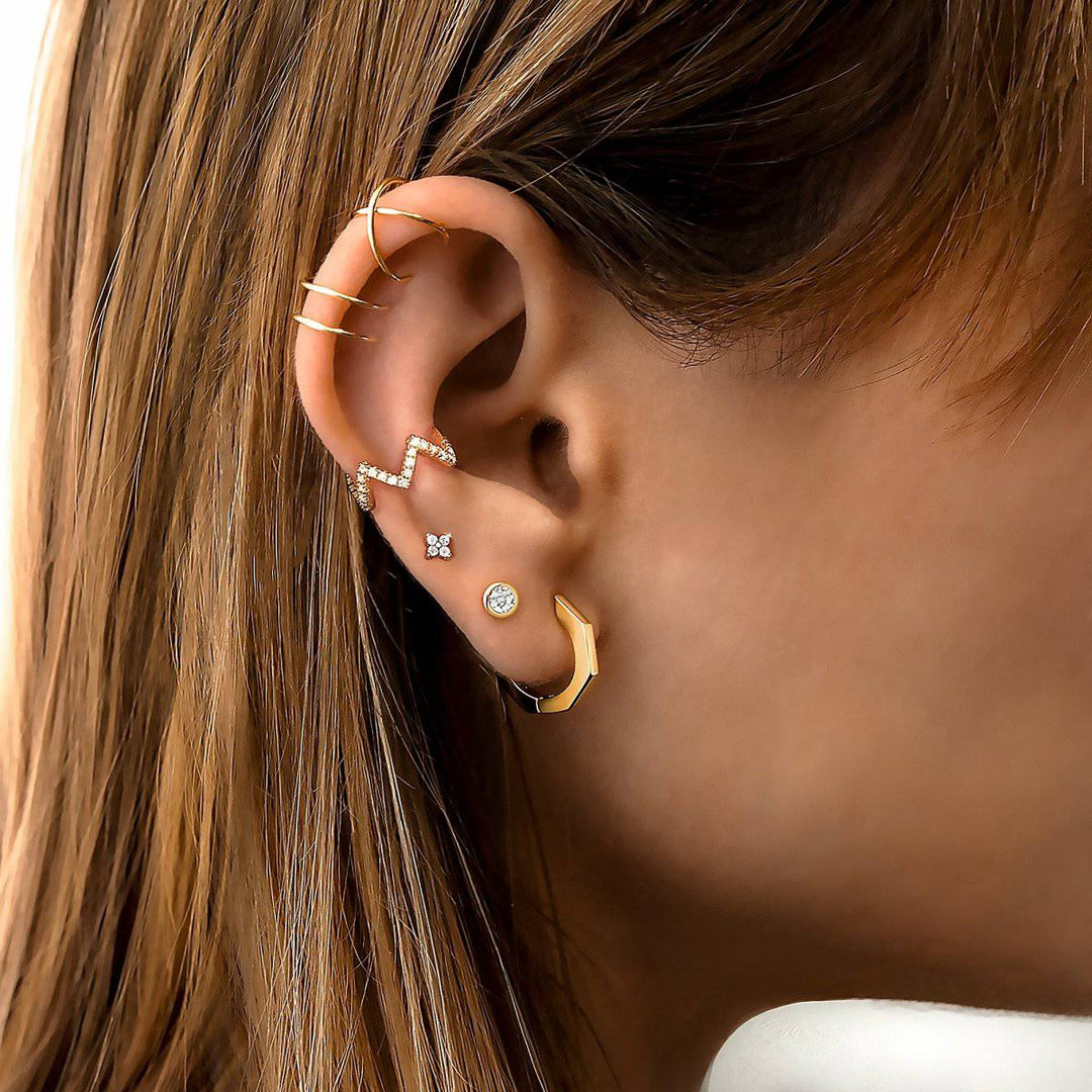 Pendientes de alfiler