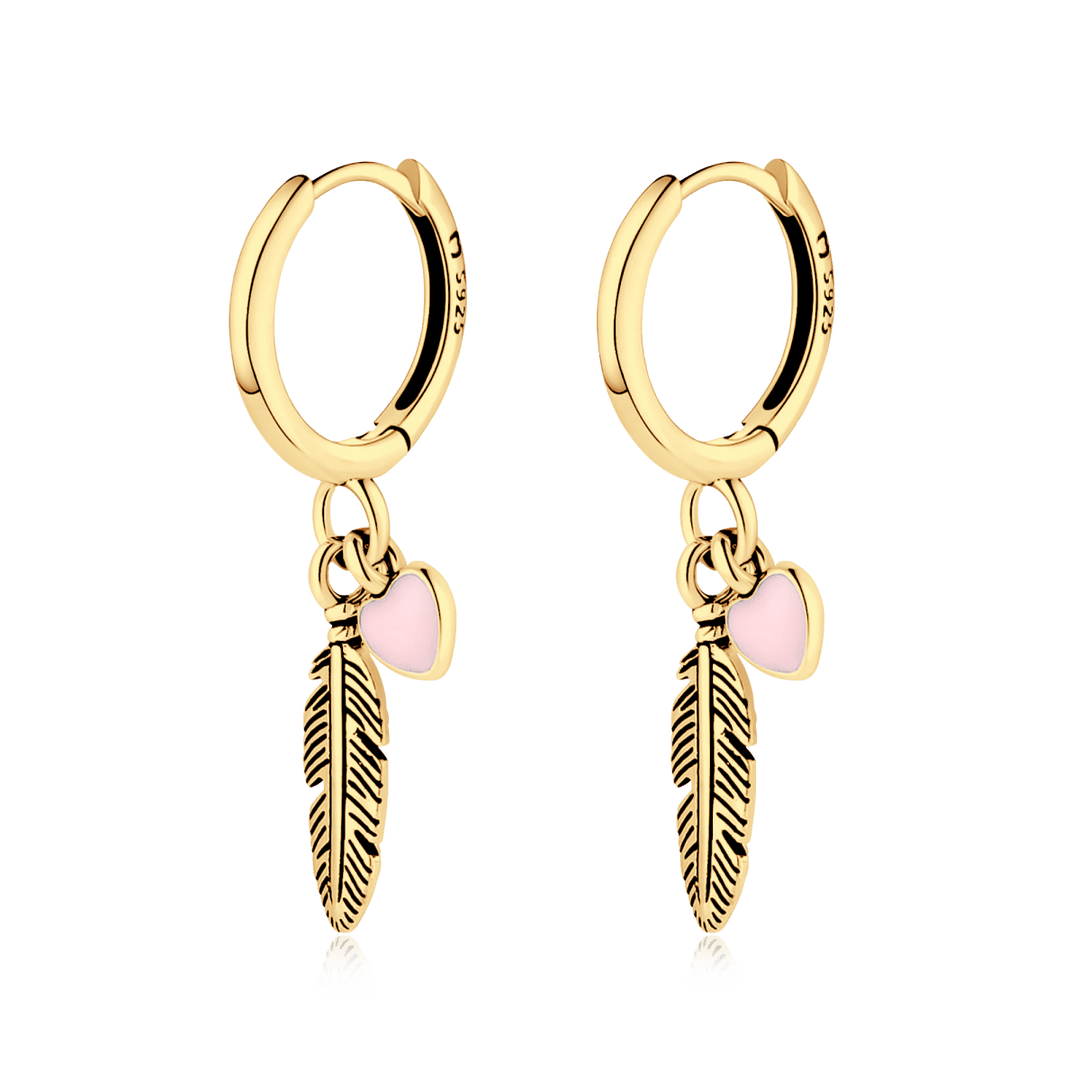 Pendientes Plumas de Amor