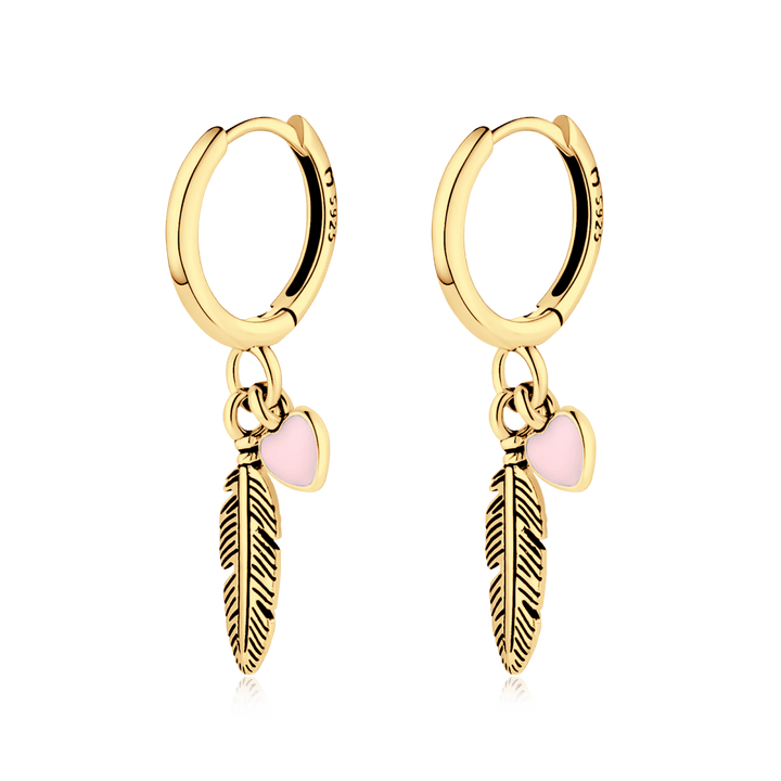 Pendientes Plumas de Amor