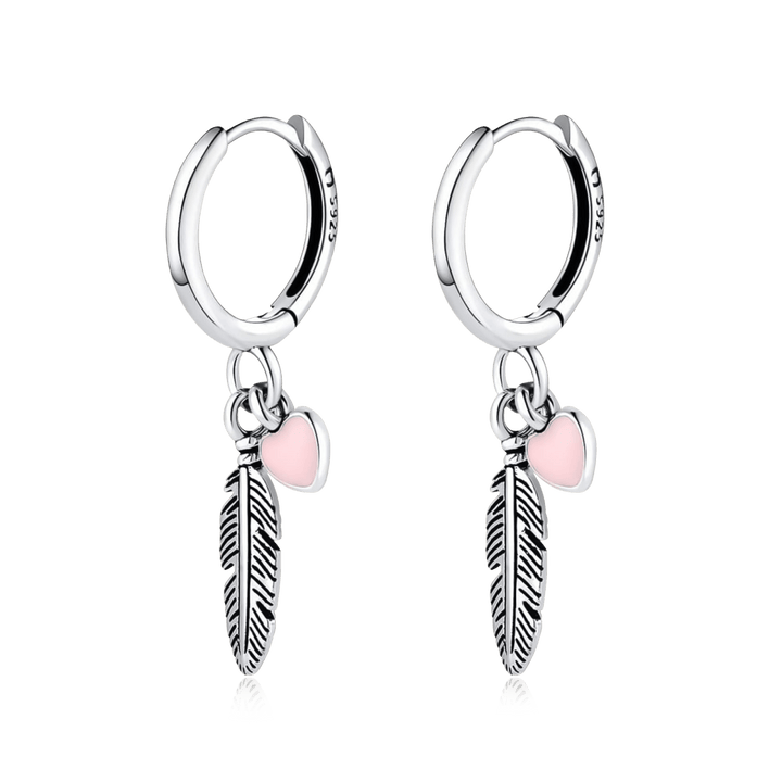 Pendientes Plumas de Amor