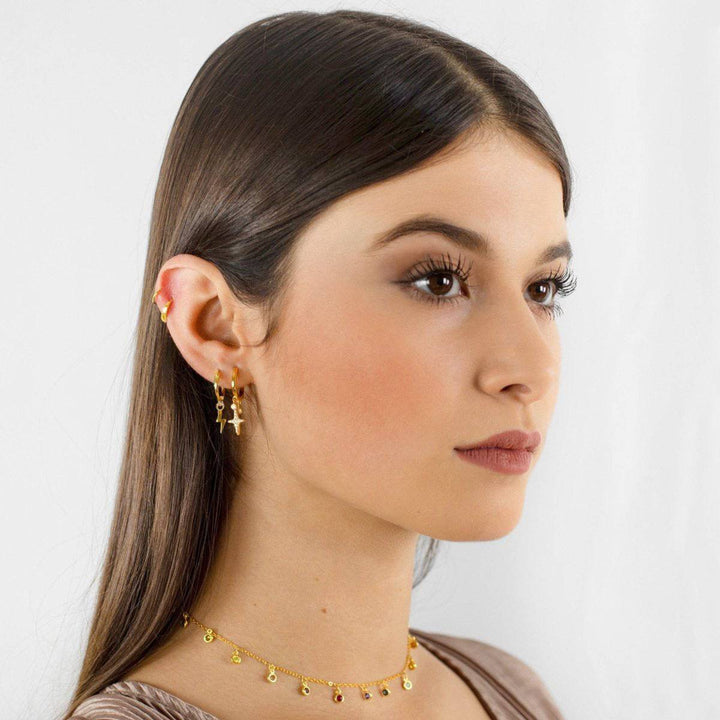 Pendientes Relámpago