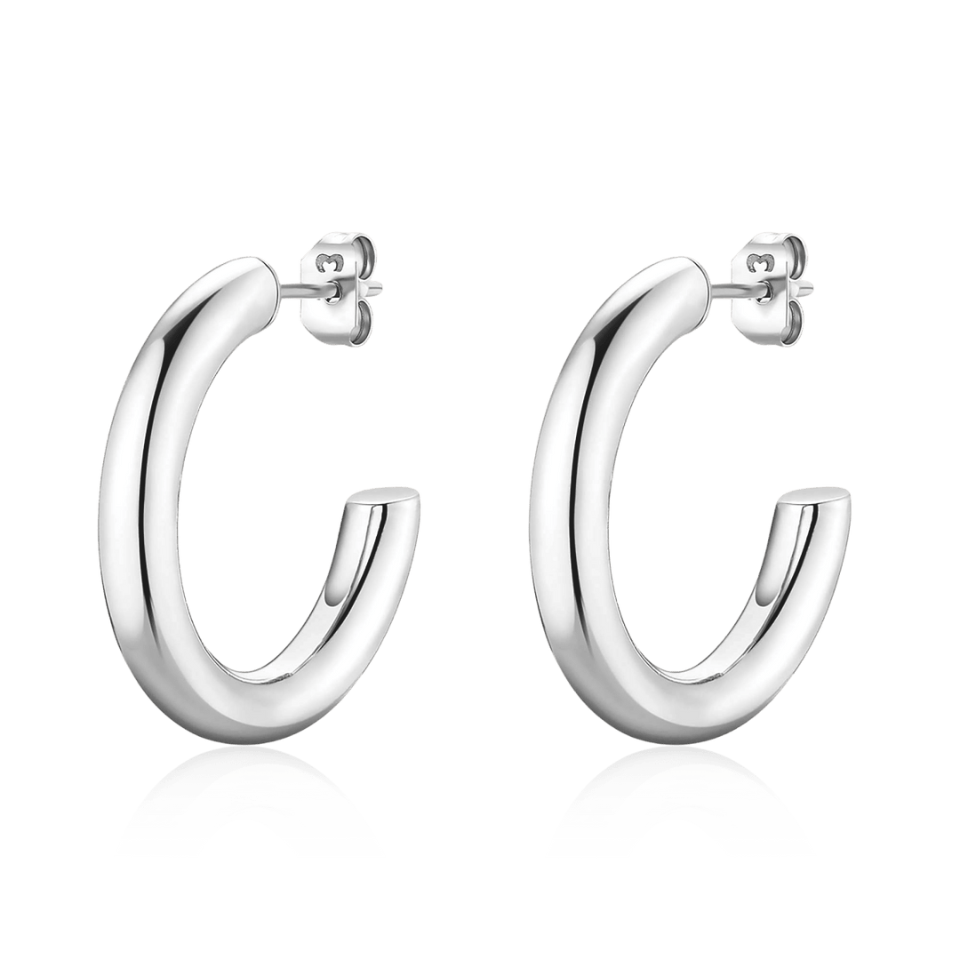 Pendientes Semi Argolla Speranta