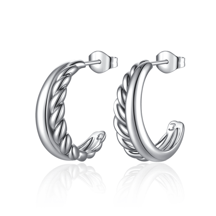Pendientes Semiaro Texturas