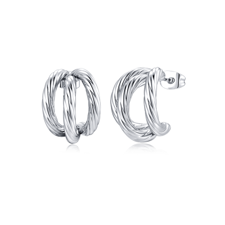 Pendientes Semiaro Trije