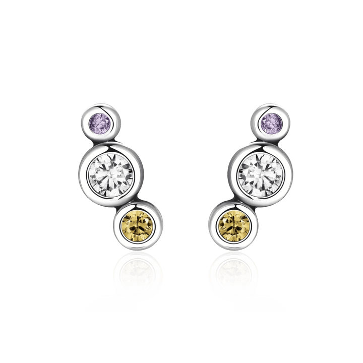 Tres Pendientes Brillantes