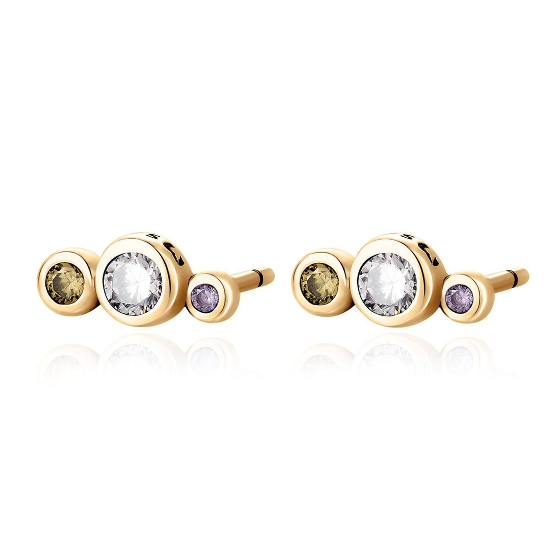 Tres Pendientes Brillantes