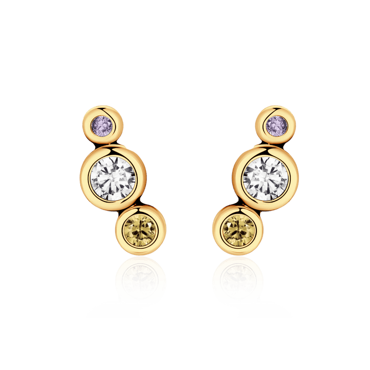 Tres Pendientes Brillantes