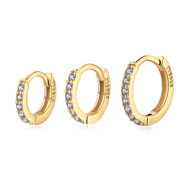Aros de tres argollas