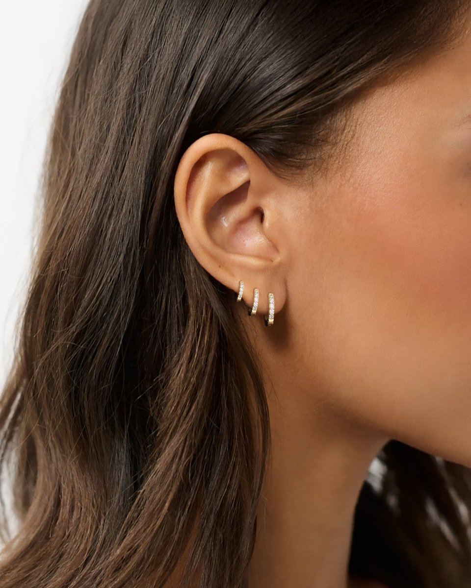 Aros de tres argollas