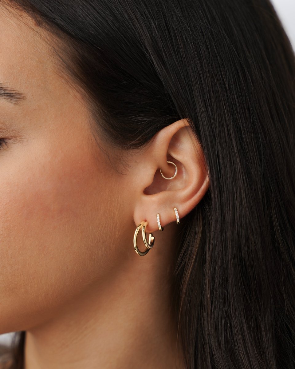 Aros de tres argollas