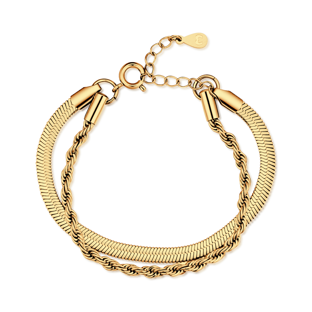 Pulsera Cadenas Mixtas