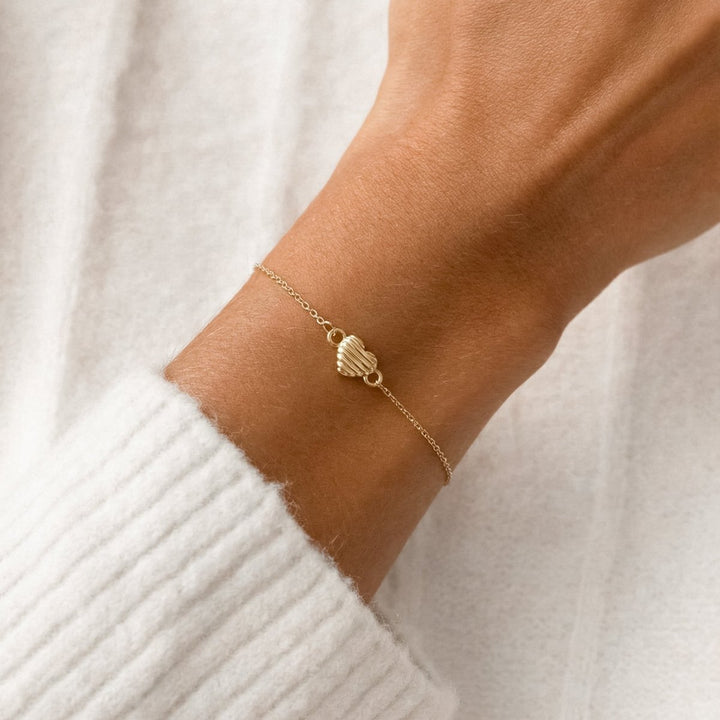 Pulsera Corazón Relieve