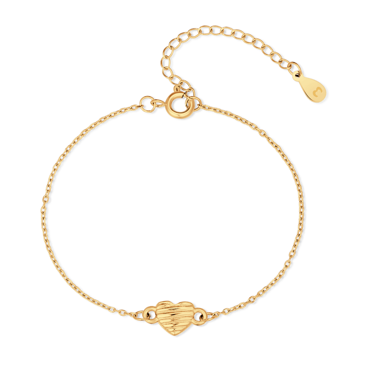 Pulsera Corazón Relieve