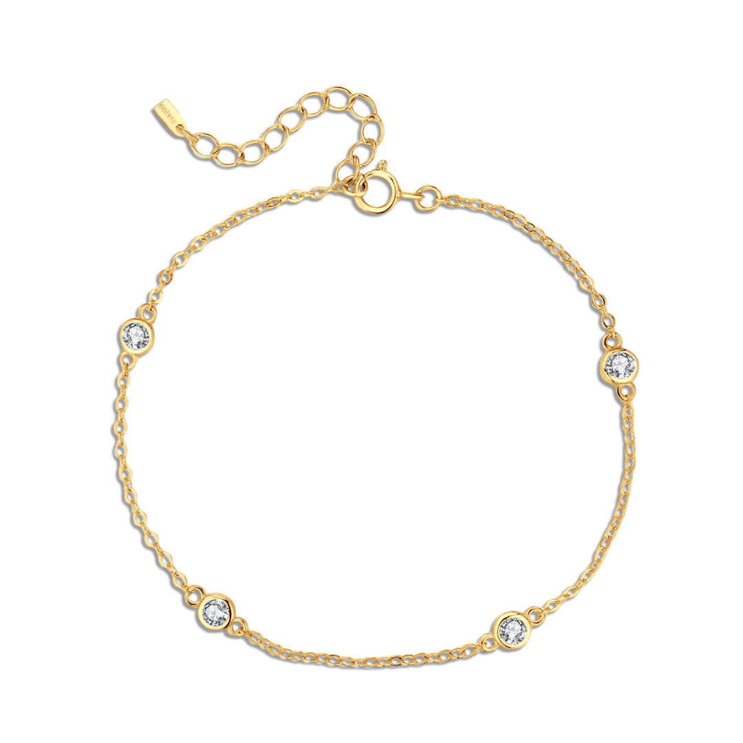 Pulsera Cuatro Brillantes